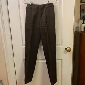 Vintage BCBG brown “satiny” dress pants